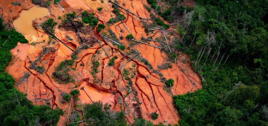 Overflight records areas of illegal mining within the Yanomani Indigenous Land in Roraima in April 2021.
Sobrevoo regista áreas de garimpos ilegais dentro da Terra Indígena Yanomami, em Roraima, em abril de 2021